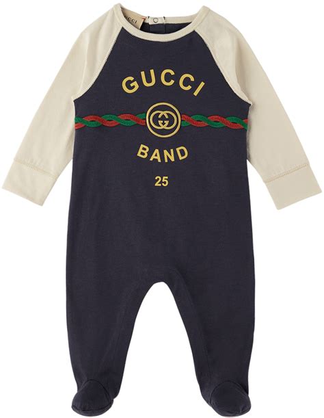 gucci body baby|Gucci baby jumpsuit.